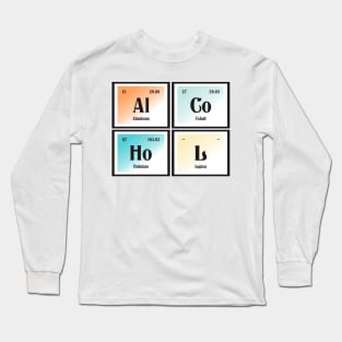 Alcohol | Periodic Table Long Sleeve T-Shirt